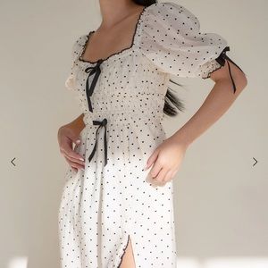 FOR LOVE AND LEMONS EDEN MIDI DRESS | XL | Only worn once!